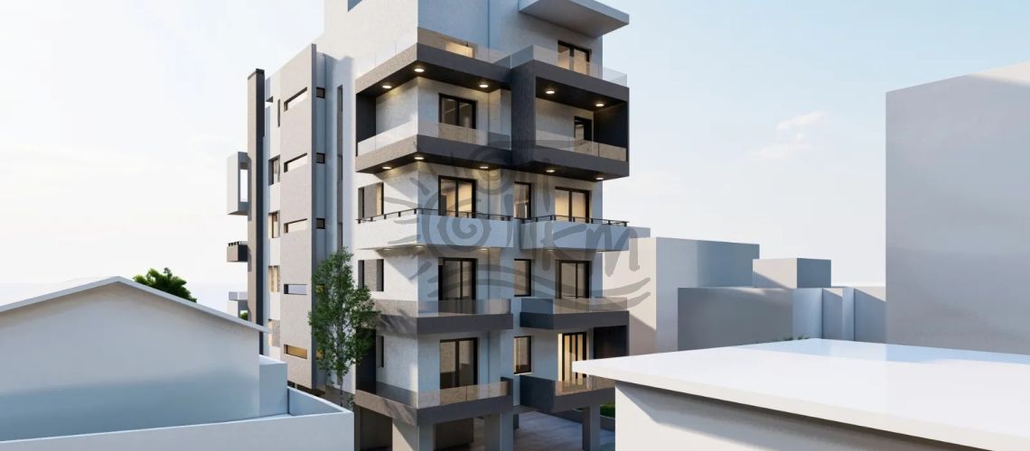 Heraklion, Atsalenio. For sale is a bright two-room apartment of 60.34 sq m on the third floor with an unobstructed view of the park.  property first image